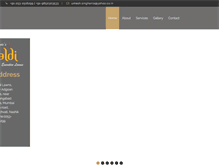 Tablet Screenshot of haldilawns.com